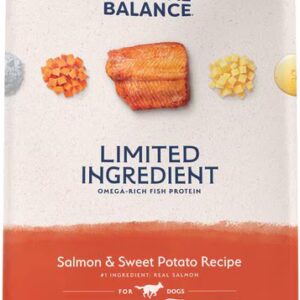 Natural Balance Limited Ingredient Grain-Free Salmon & Sweet Potato Recipe Dry Dog Food, 24-lb bag